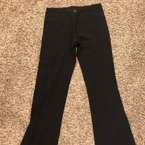 Lululemon full length yoga pants flare bottom